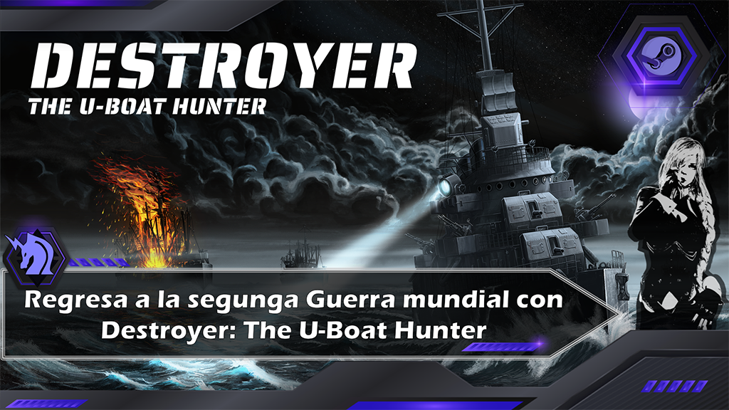 Destroyer: The U-Boat Hunter se estrenará pronto en Steam.