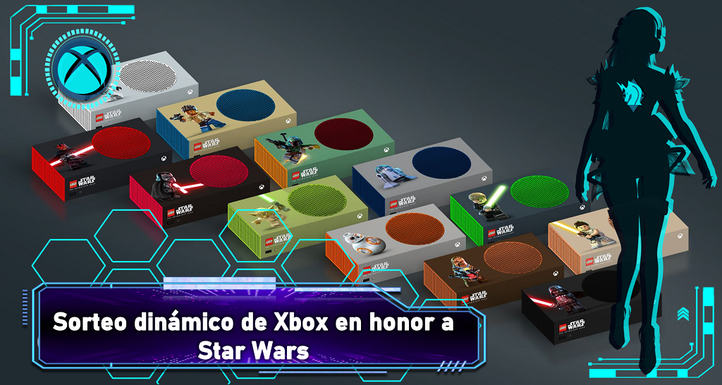 Sorteo dinamico de Xbox en honor a Star Wars