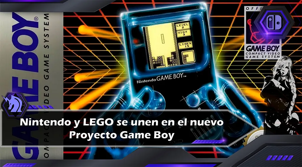 LEGO y Nintendo anuncian un nuevo set de la consola Game Boy este 2025