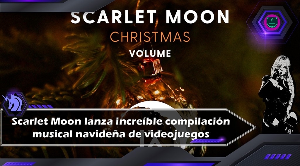 Scarlet Moon sorprende estas fiestas con un nuevo volumen musical de videojuegos