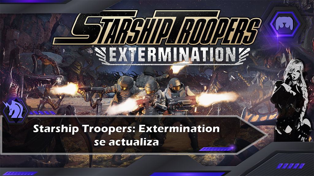 Starship Troopers Extermination se actualiza con nuevos contenido.