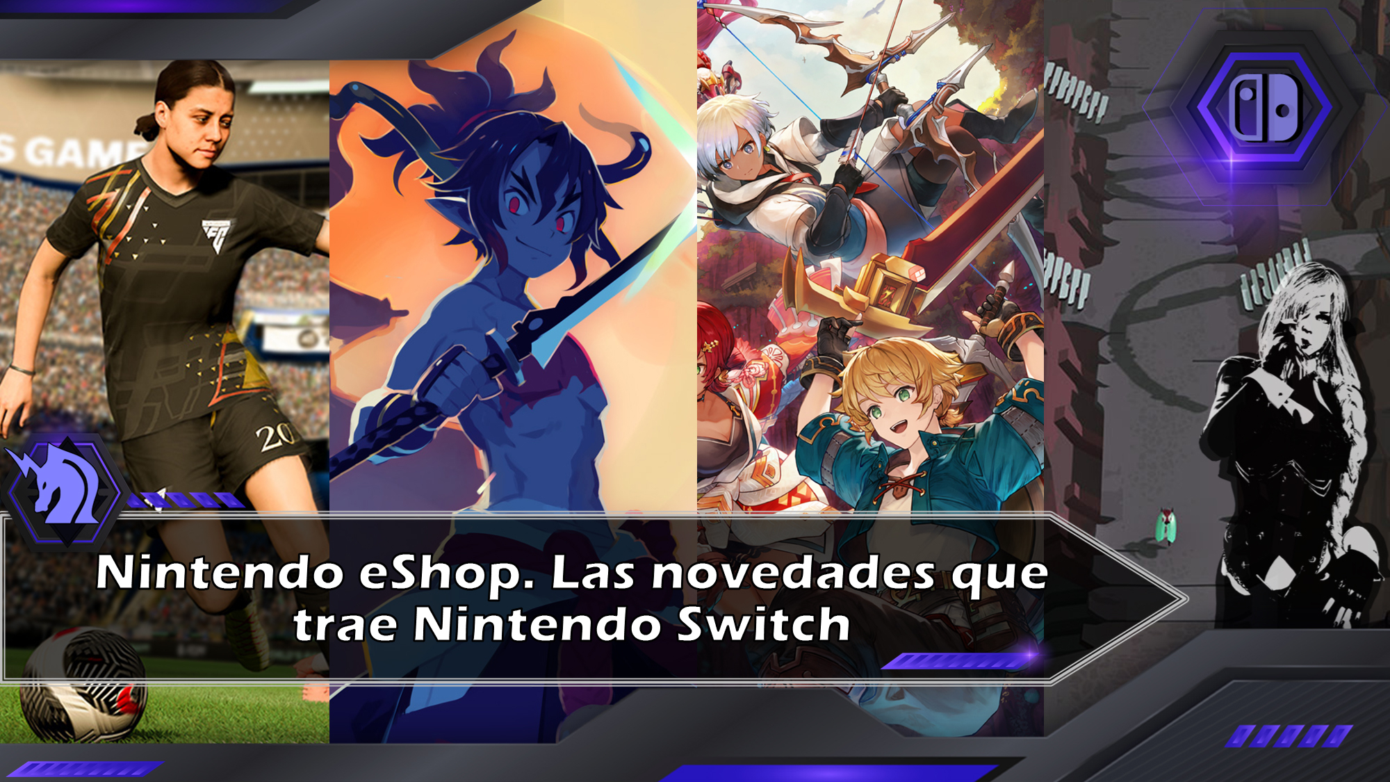 Nintendo eShop. Las novedades que trae Nintendo Switch esta semana.