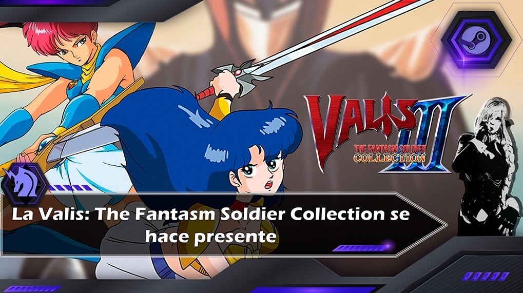 Valis: The Fantasm Soldier Collection llega a Steam en 2024