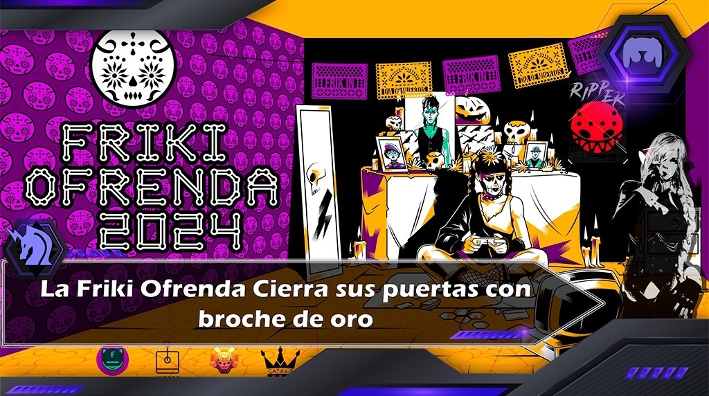 Friki Ofrenda 2024: Conluye Exitoso Festejo del Dia de Muertos para Fans de la Cultura Geek