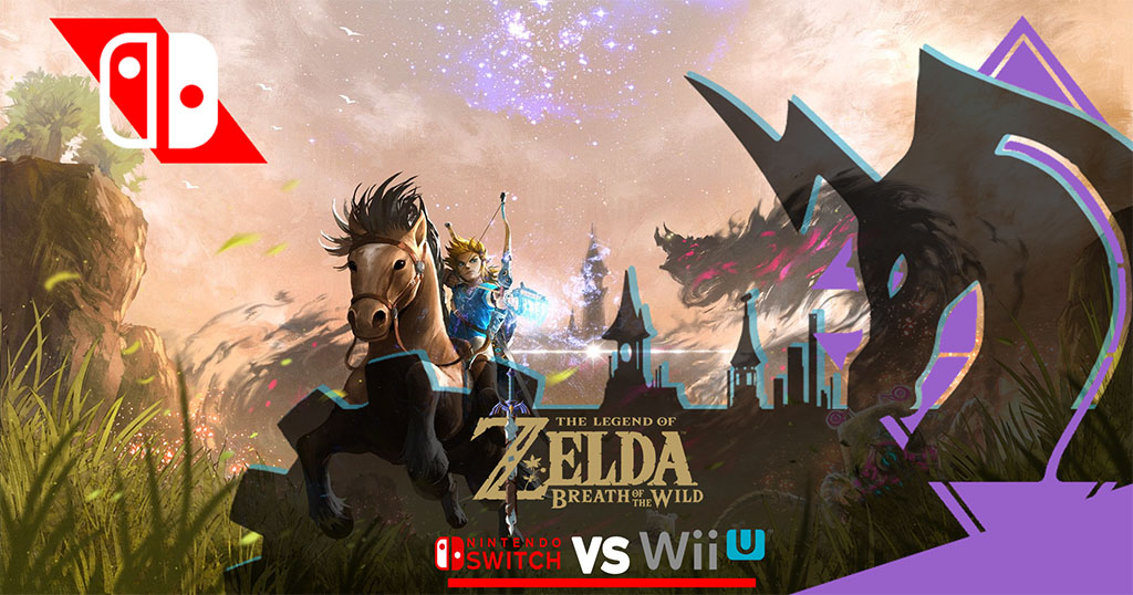 Comparativa -The Legend Of Zelda BOTW - Wii U vs Nintendo Switch